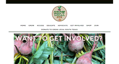 Desktop Screenshot of growlocalstx.com